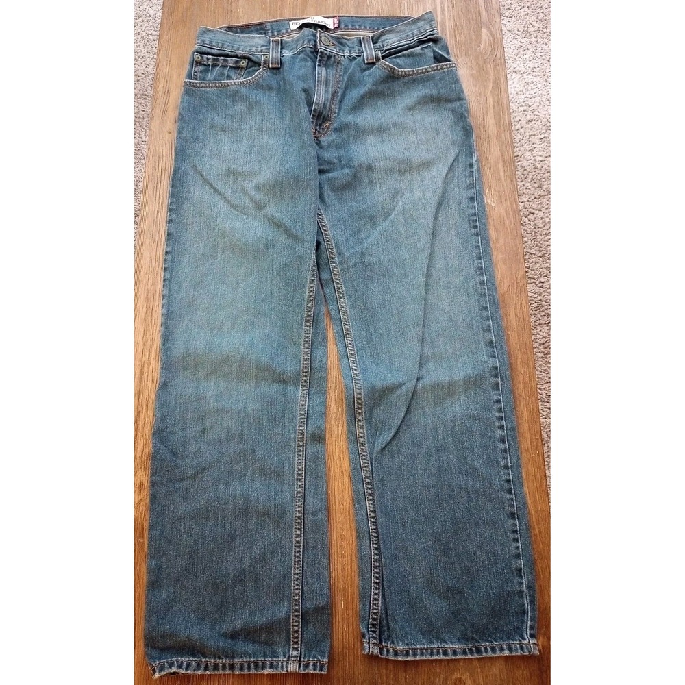 Levi's 559 Relaxed Straight Leg‎ Medium Wash Blue Denim Men's Jeans Size 33x30